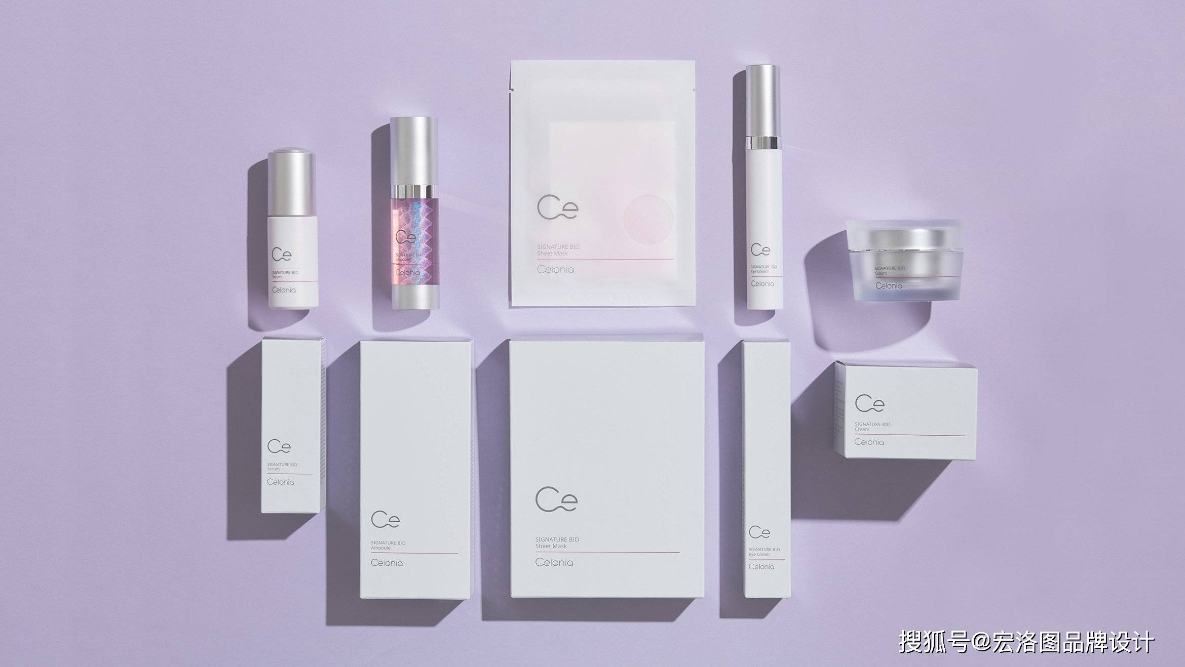 銀色輝映，奢華新生 CELONIA化妝品包裝中的現(xiàn)代美學(xué)